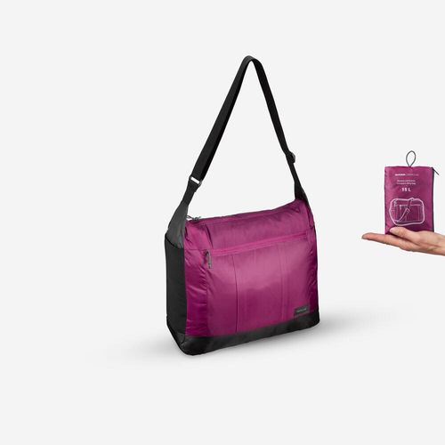Mala compacta 15 litros | TRAVEL 100, violeta, ÚNICO